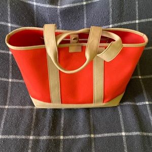 JCREW Surfside Canvas Tote